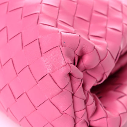 Bottega Veneta Nappa Maxi Intrecciato The Pouch Oversized Clutch Pink 9 of 15