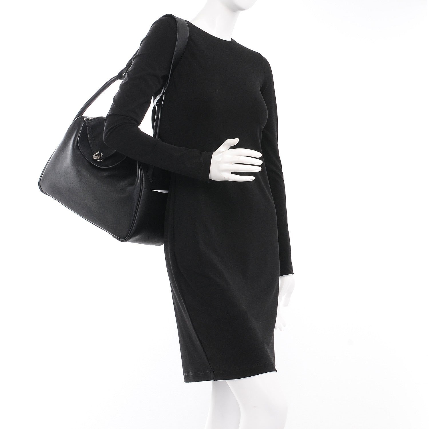 Hermes Swift Lindy 34 Black 2 of 15