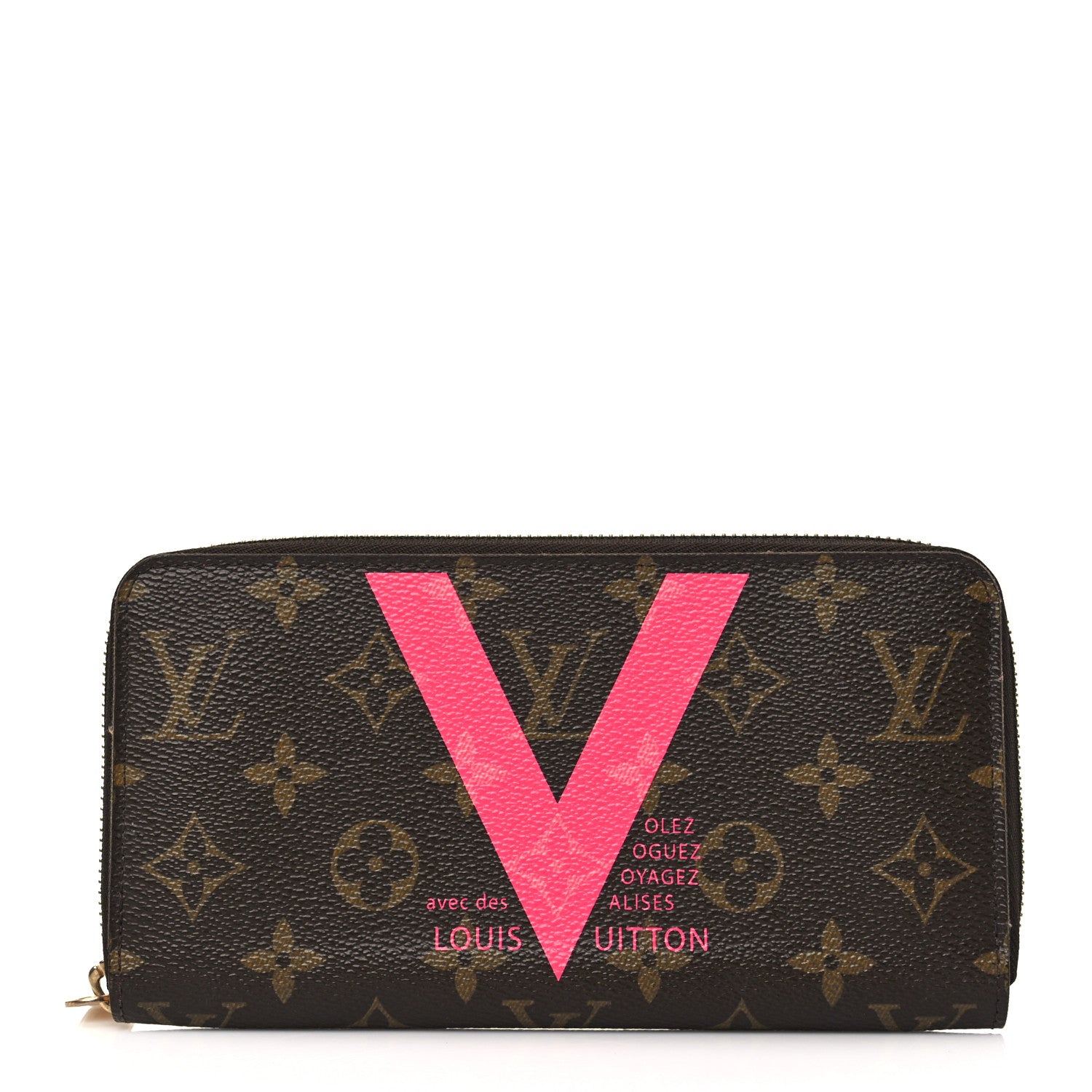 Louis Vuitton Monogram V Zippy Wallet Grenade 1 of 6