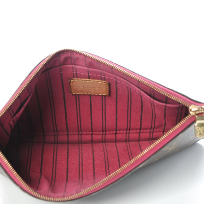 Louis Vuitton Monogram Neverfull MM GM Pochette Pivoine 5 of 14