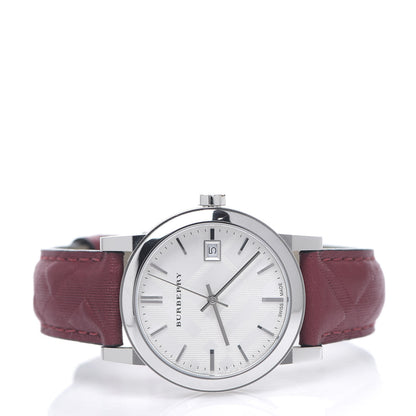 Burberry Stainless Steel Calfskin 34mm The City Quartz Watch BU9152 2 of 8