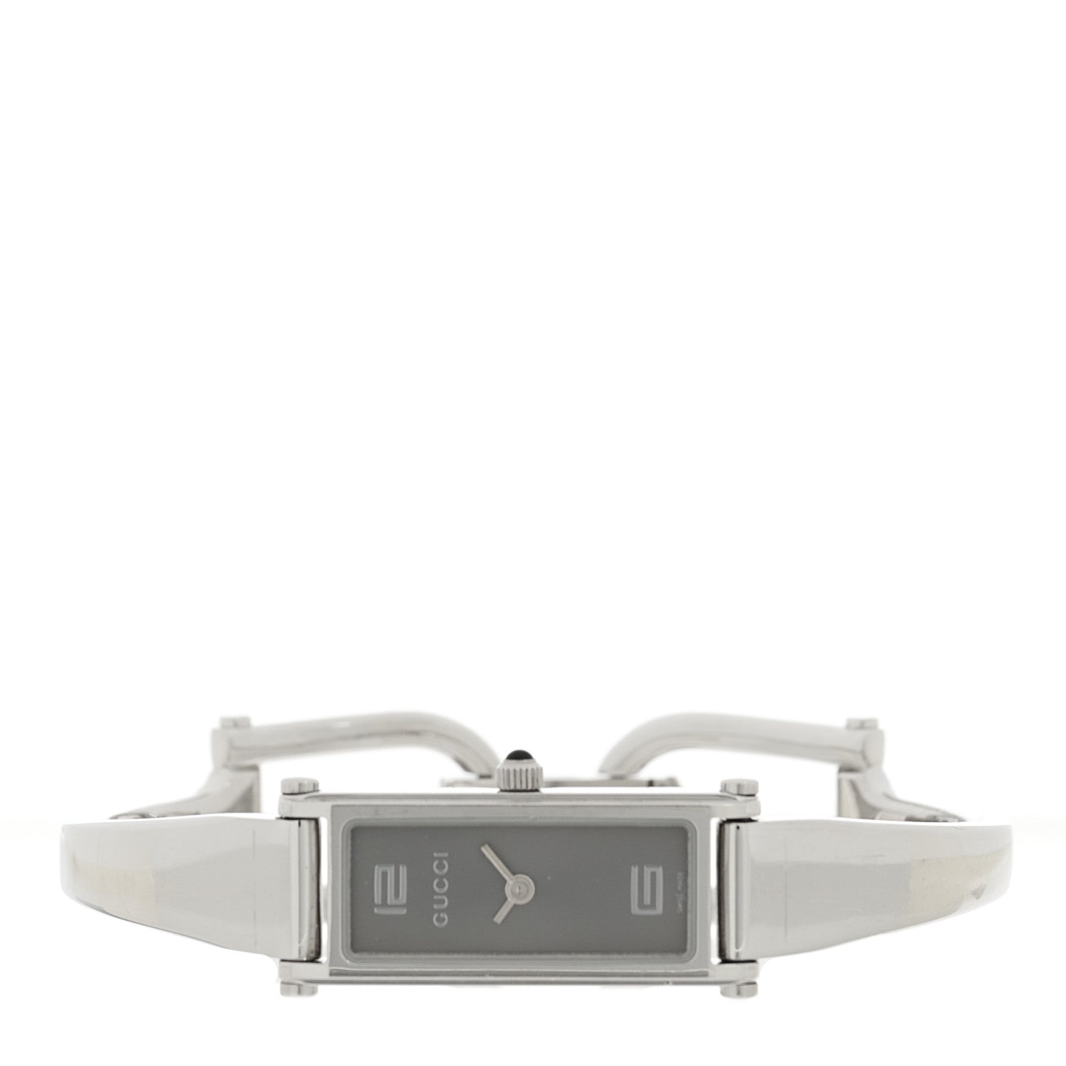 Gucci Stainless Steel 12mm 1500L Quartz Watch Grey 2 of 4