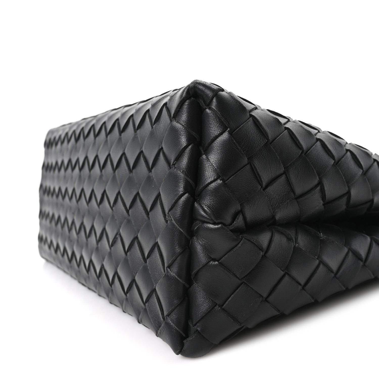Bottega Veneta Nappa Intrecciato Medium Andiamo Shoulder Bag Black 9 of 9
