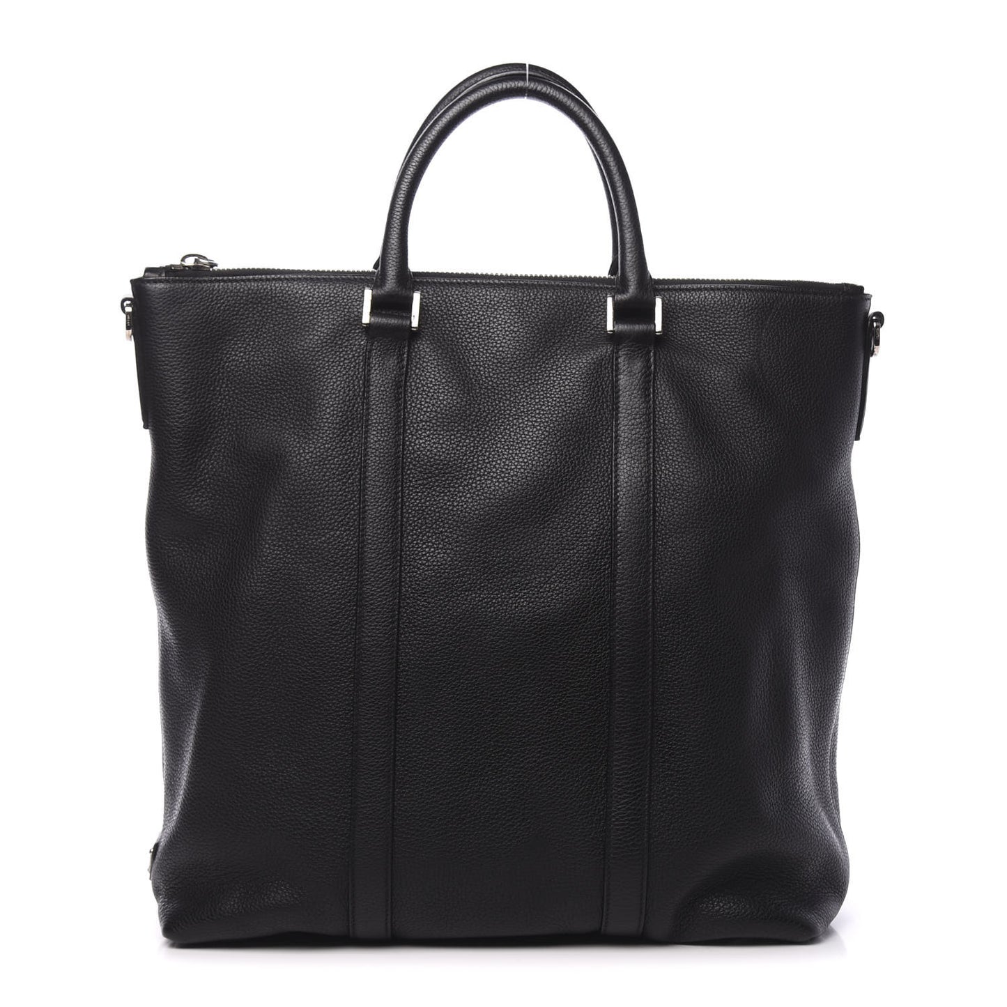 Vitello Daino Tote Black