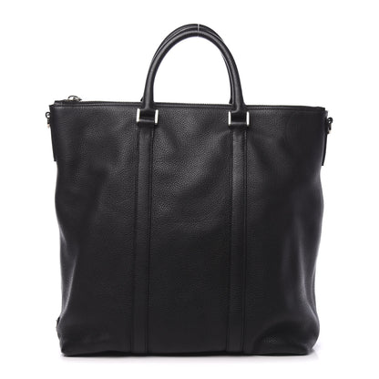 Prada Vitello Daino Tote Black 1 of 10
