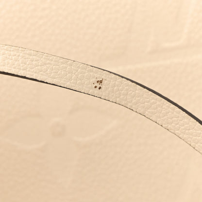 Louis Vuitton Empreinte Monogram Giant Neverfull MM Cream 15 of 15