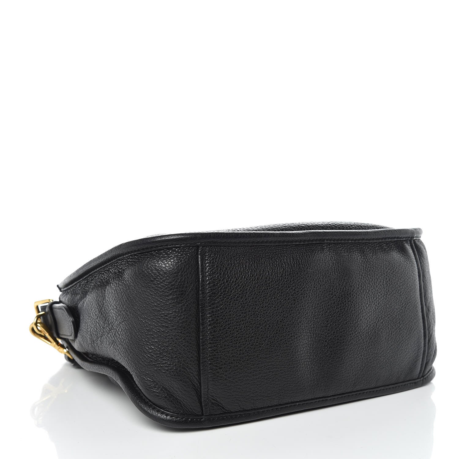 Prada Vitello Daino Hobo Black 5 of 11