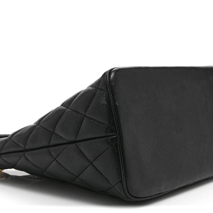 Chanel Caviar Quilted Medallion Tote Black 9 of 10