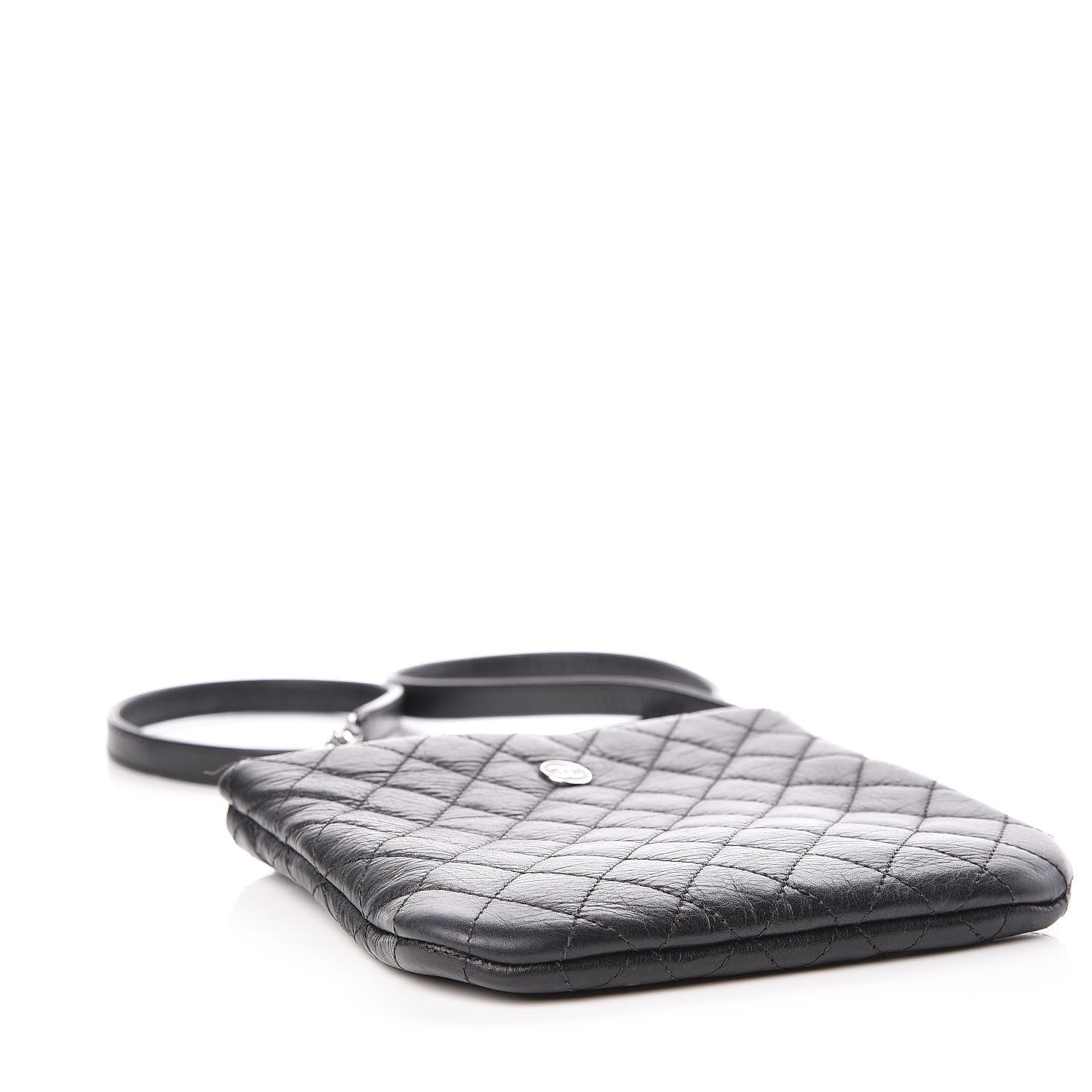 Chanel Lambskin Quilted Crossbody Bag Black 4 of 12