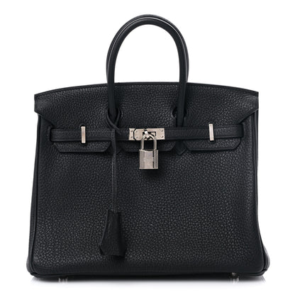 Hermes Togo Birkin 25 Black 1 of 16