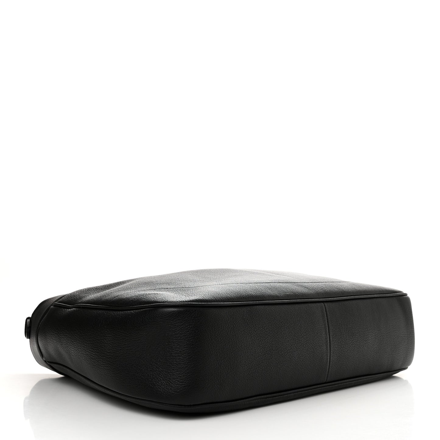 Goatskin Large Aphrodite Shoulder Bag Black