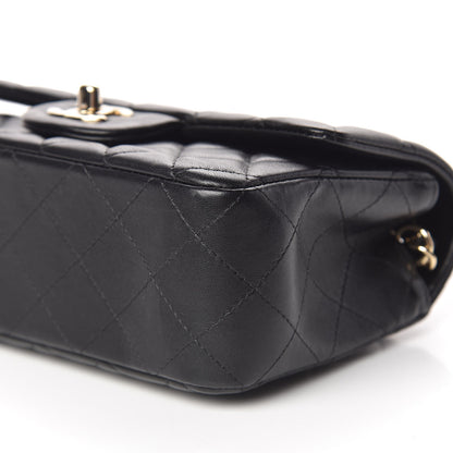 Chanel Lambskin Quilted Mini Rectangular Flap Black 6 of 10