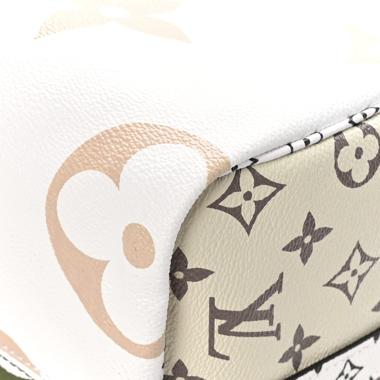 Louis Vuitton Monogram Giant Speedy Bandouliere 30 Kaki Beige 9 of 11