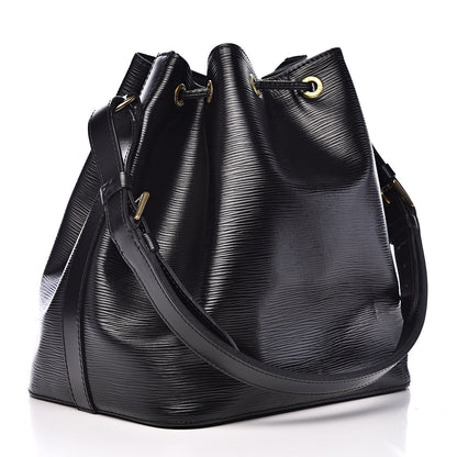 Louis Vuitton Epi Petit Noe Black 3 of 10