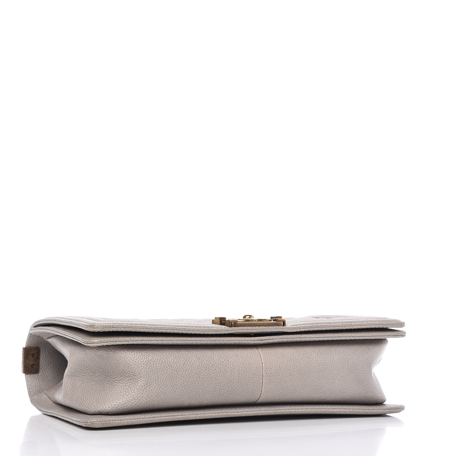 Chanel Caviar Quilted New Medium Boy Flap Grey 5 of 12
