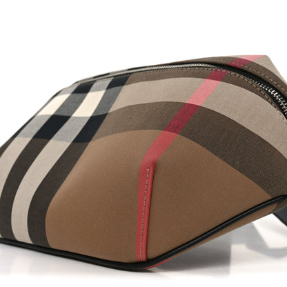 Burberry IP Check Sonny Bum Bag Taupe Brown 8 of 8