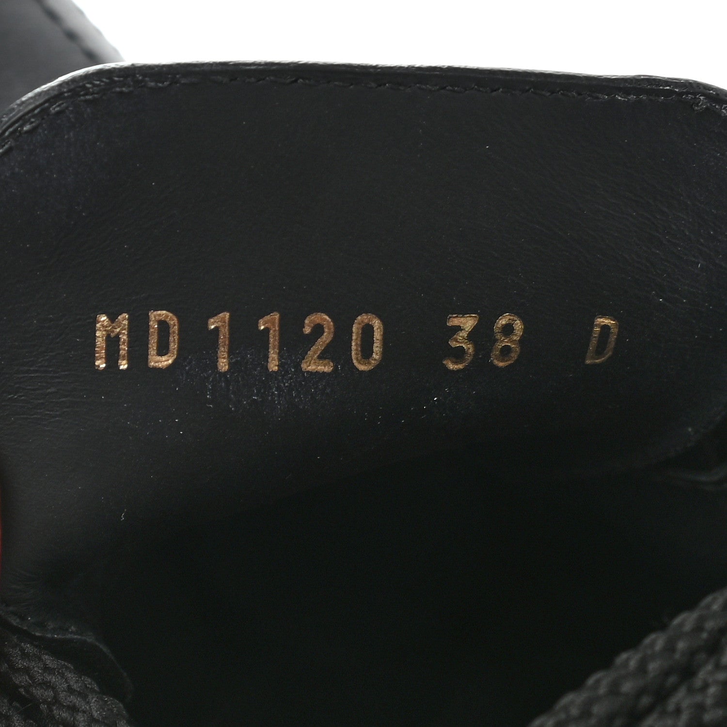 Christian Dior Calfskin Dior Quest 35mm Hiking Boots 38 Black 7 of 8