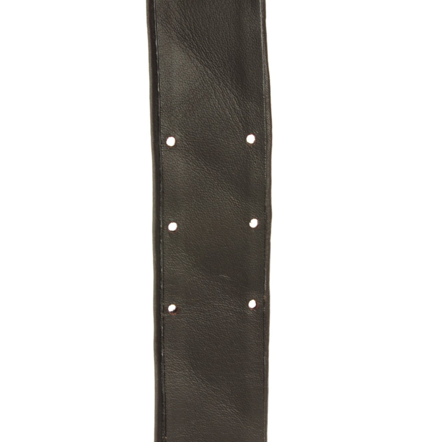 Calfskin Quilted CC Belt 95 38 Dark Brown