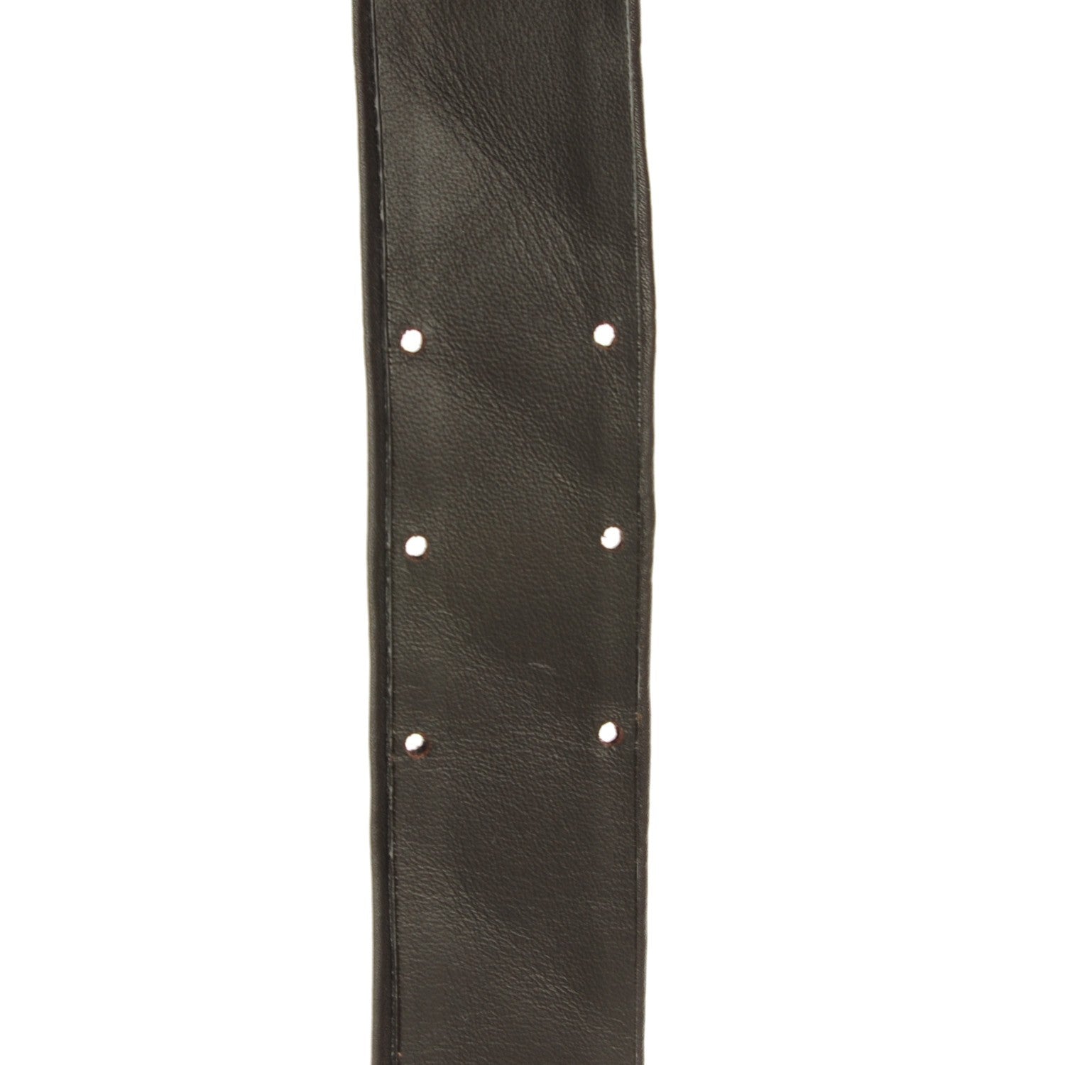 Chanel Calfskin Quilted CC Belt 95 38 Dark Brown 5 of 7