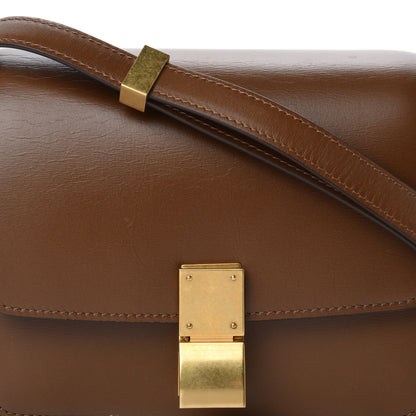 Celine Smooth Calfskin Small Classic Box Flap Bag Camel 10 of 10