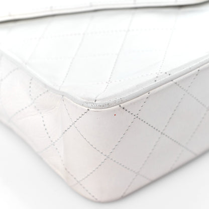 Chanel Lambskin Quilted Envelope Flap White 9 of 16