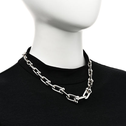 Tiffany Sterling Silver HardWear Graduated Link Necklace 2 of 6