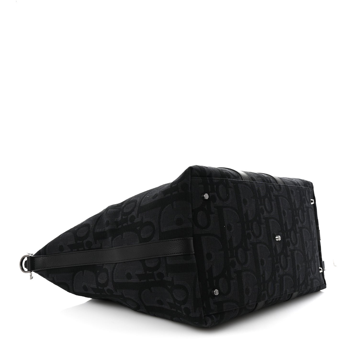 Maxi Oblique Jacquard Weekender 45 Black
