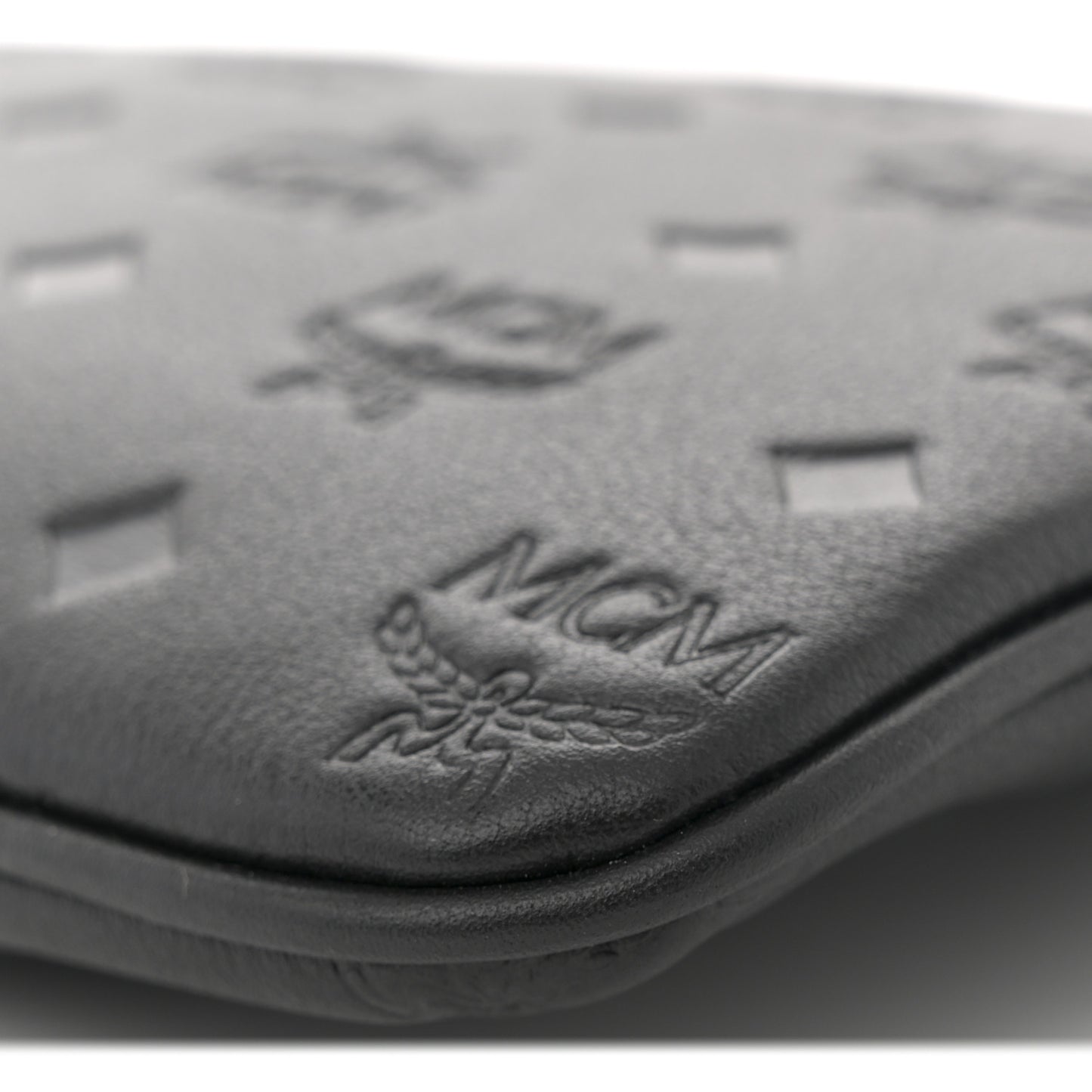 Calfskin Monogram Klara Crossbody Pouch Black