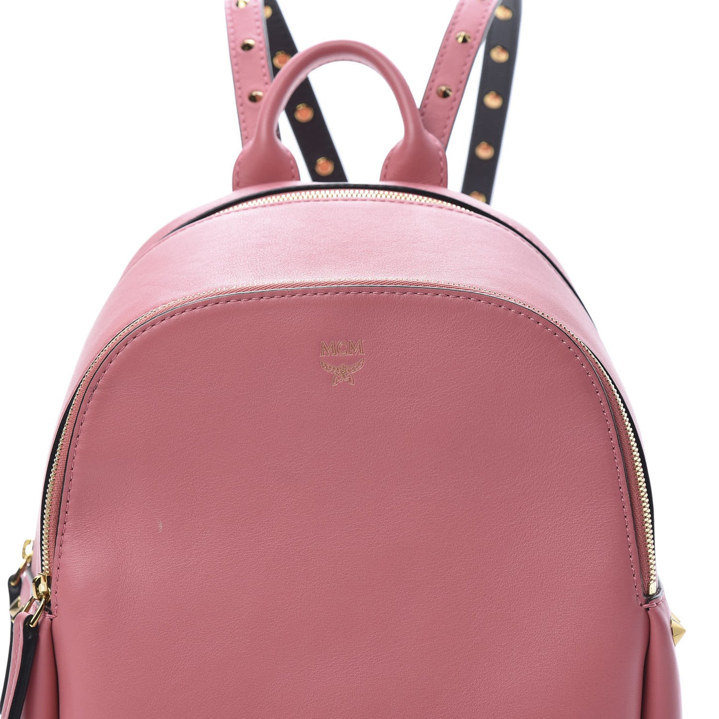 Calfskin Mini Duchess Polke Studs Backpack Pink