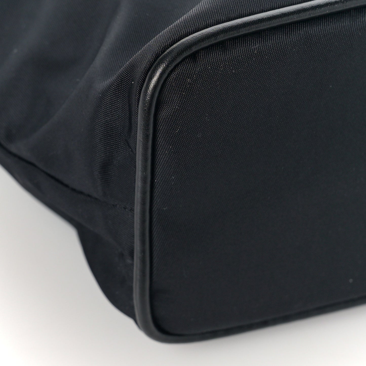 Tessuto Nylon Pochette Bag Black