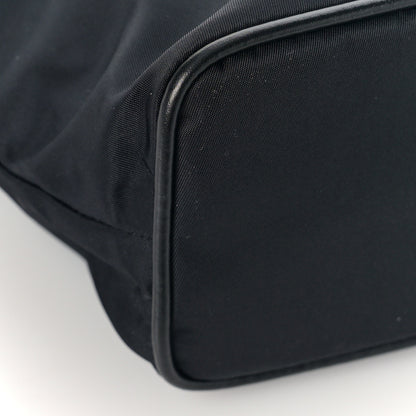 Prada Tessuto Nylon Pochette Bag Black 6 of 7