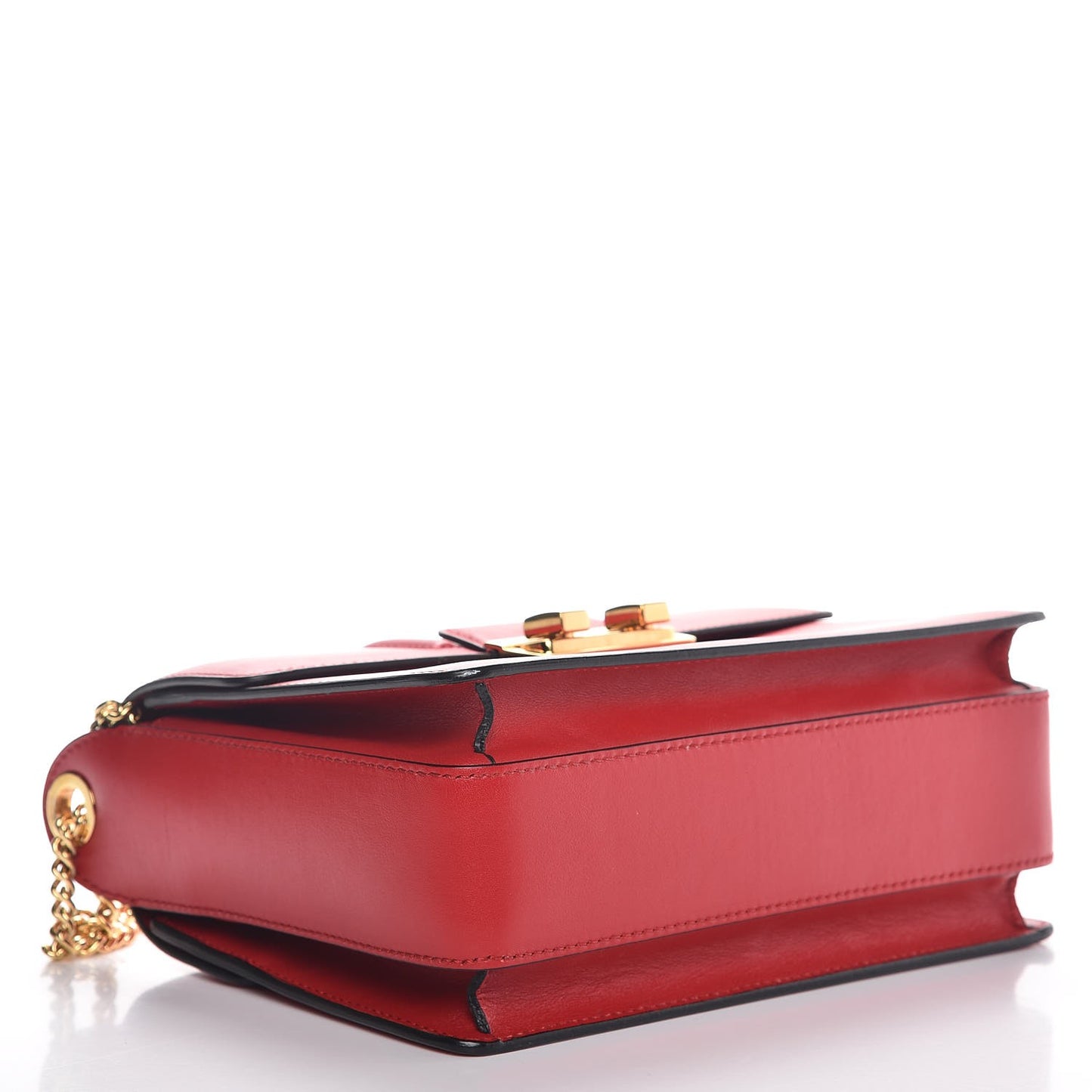 Calfskin Small Jiji Crossbody Bag Red