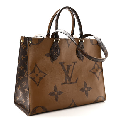 Louis Vuitton Reverse Monogram Giant Onthego MM 3 of 10