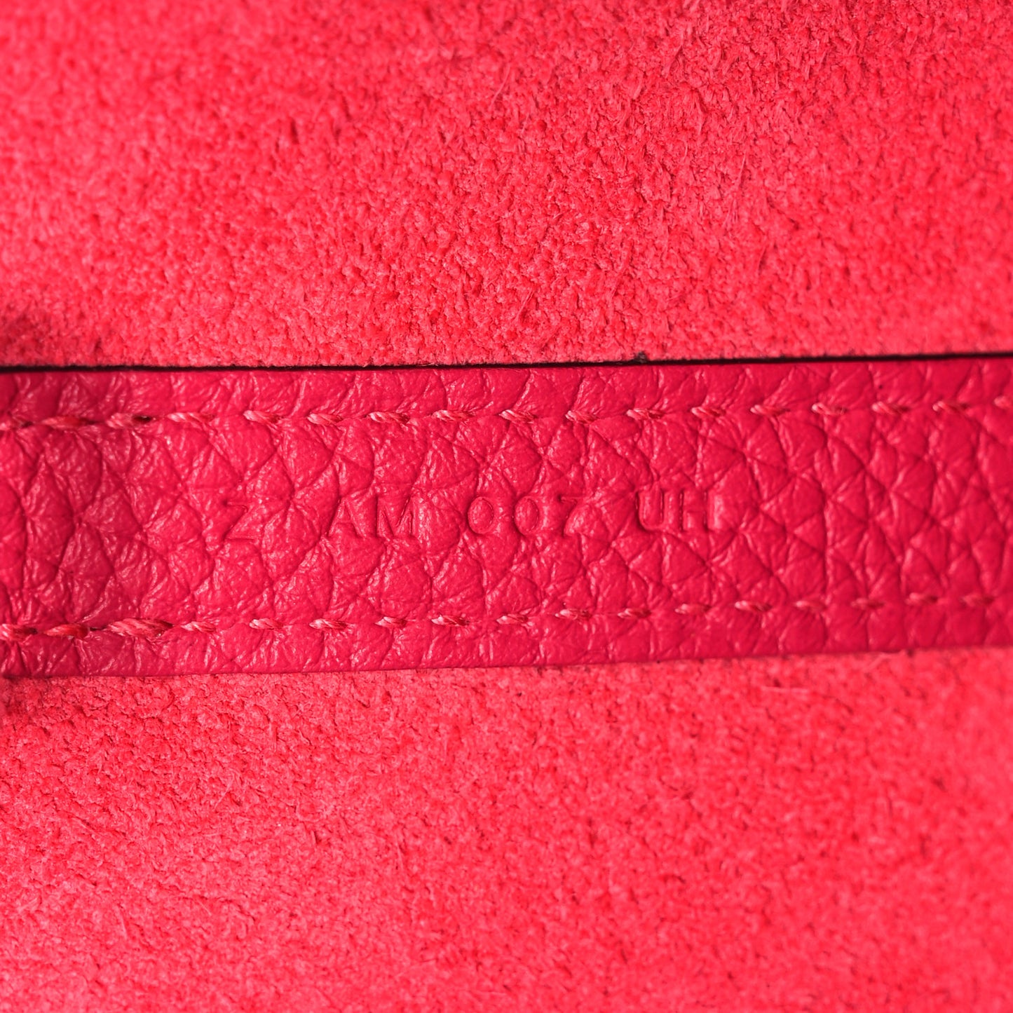 Taurillon Clemence Swift Eclat Picotin Lock 18 PM Framboise Rouge Sellier