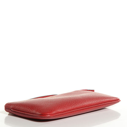 Gucci Dollar Calfskin Swing Wristlet Wallet Red 13 of 18
