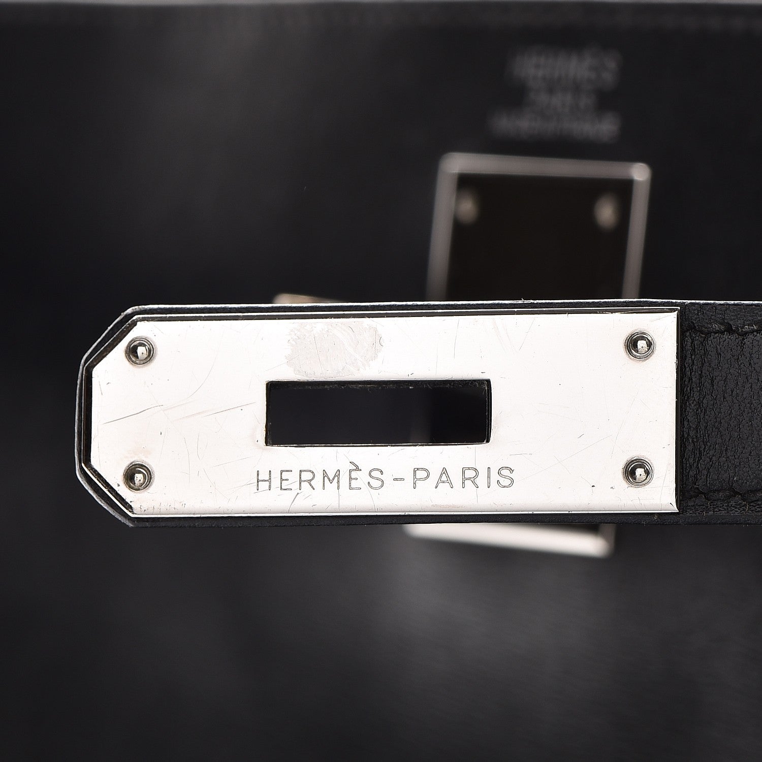 Hermes Box Kelly Retourne 32 Black 20 of 48