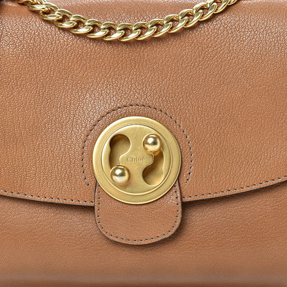 Chloe Goatskin Medium Mily Shoulder Bag Caramel 7 of 13
