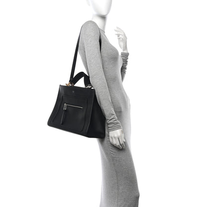 Fendi Vitello Century Opaco F is Fendi Regular Runaway Satchel Black 2 of 12