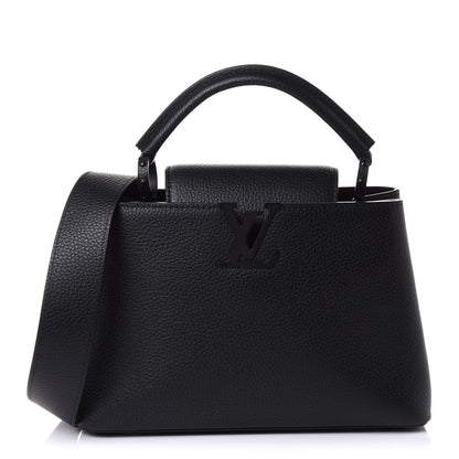 Louis Vuitton Taurillon Capucines BB Matte Black 1 of 8