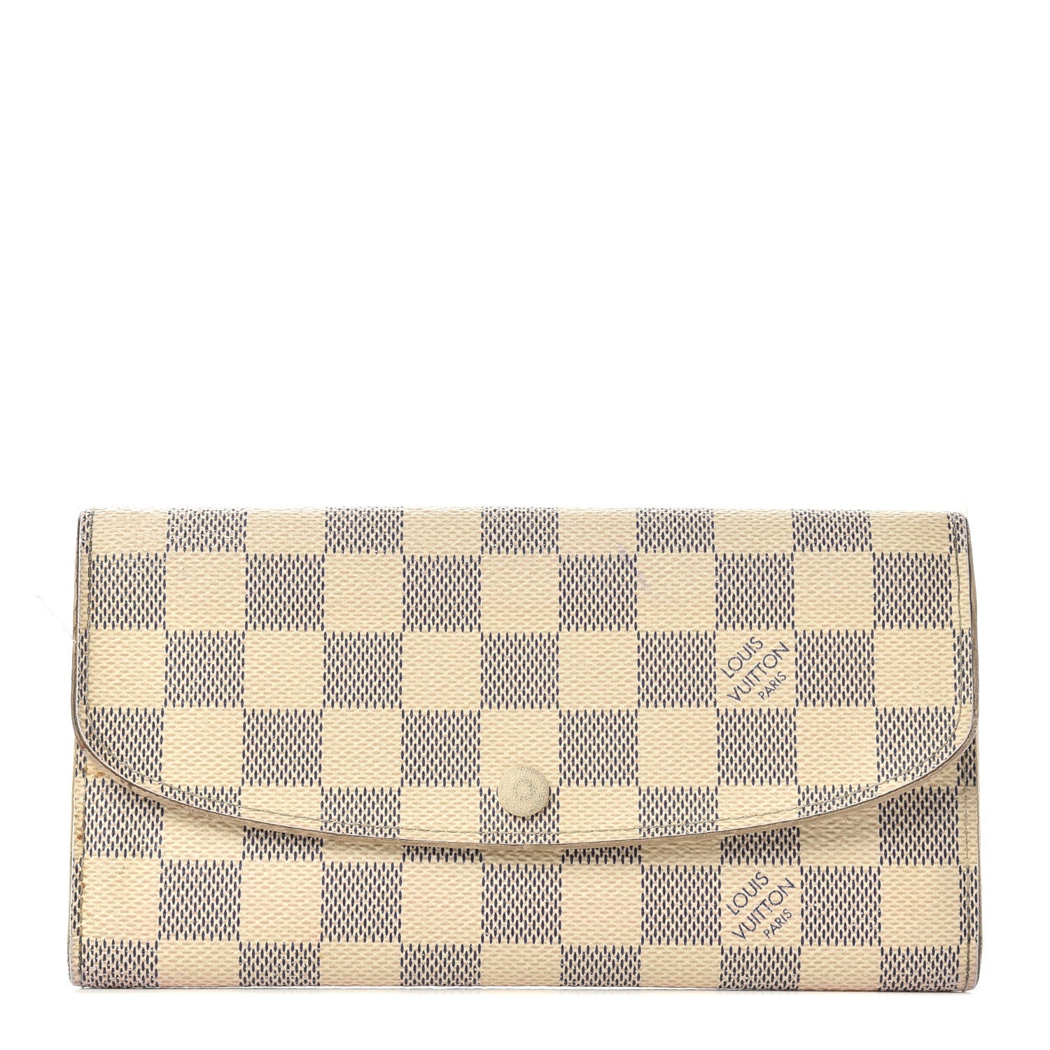 Louis Vuitton Damier Azur Emilie Wallet 1 of 7