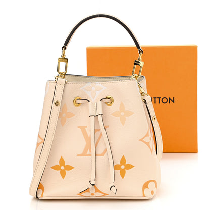 Louis Vuitton Empreinte Monogram Giant By The Pool Neonoe BB Cream Saffron 10 of 10