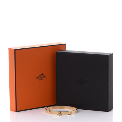Hermes 18K Yellow Gold PM Collier De Chien Bracelet SH 5 of 5