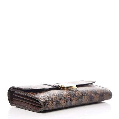 Louis Vuitton Damier Ebene Sistina Wallet 4 of 15