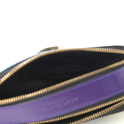 Marc Jacobs Saffiano Small Snapshot Camera Bag Blue Multicolor 4 of 8