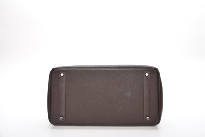 Hermes Togo Birkin 40 Chocolate 6 of 30
