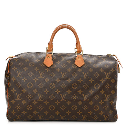 Louis Vuitton Monogram Speedy 40 1 of 16