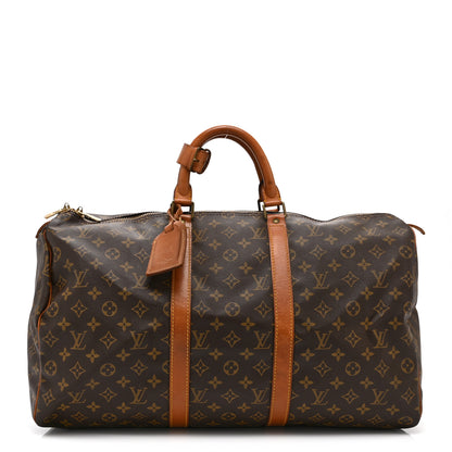 Louis Vuitton Monogram Keepall 50 1 of 9