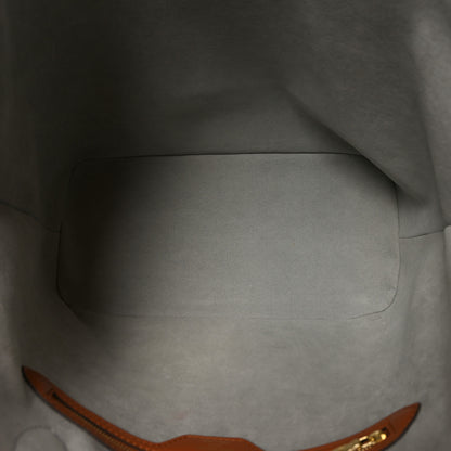 Louis Vuitton Metallic Monogram LV Garden Neverfull MM Silver 6 of 10