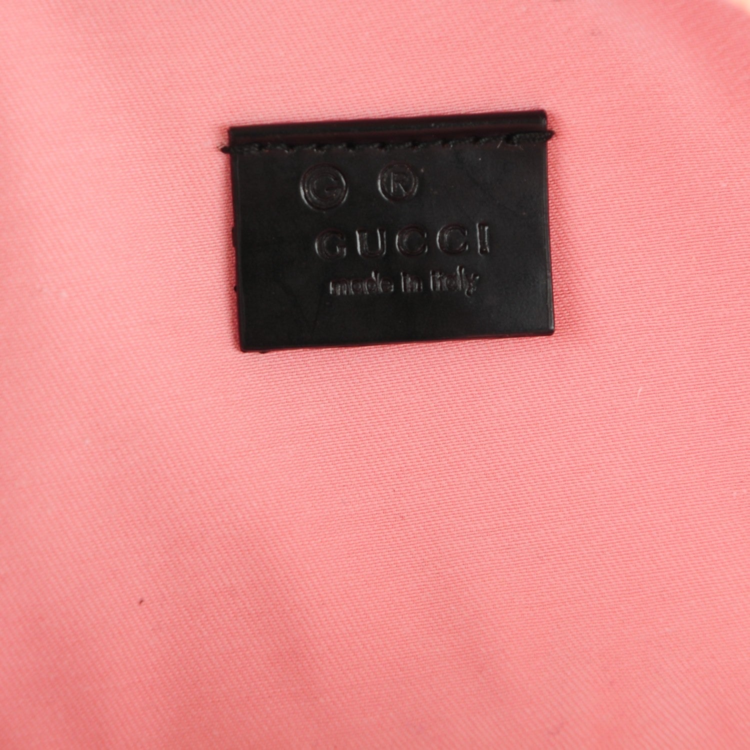 Gucci Guccissima Small Cosmetic Pouch Pink 6 of 7