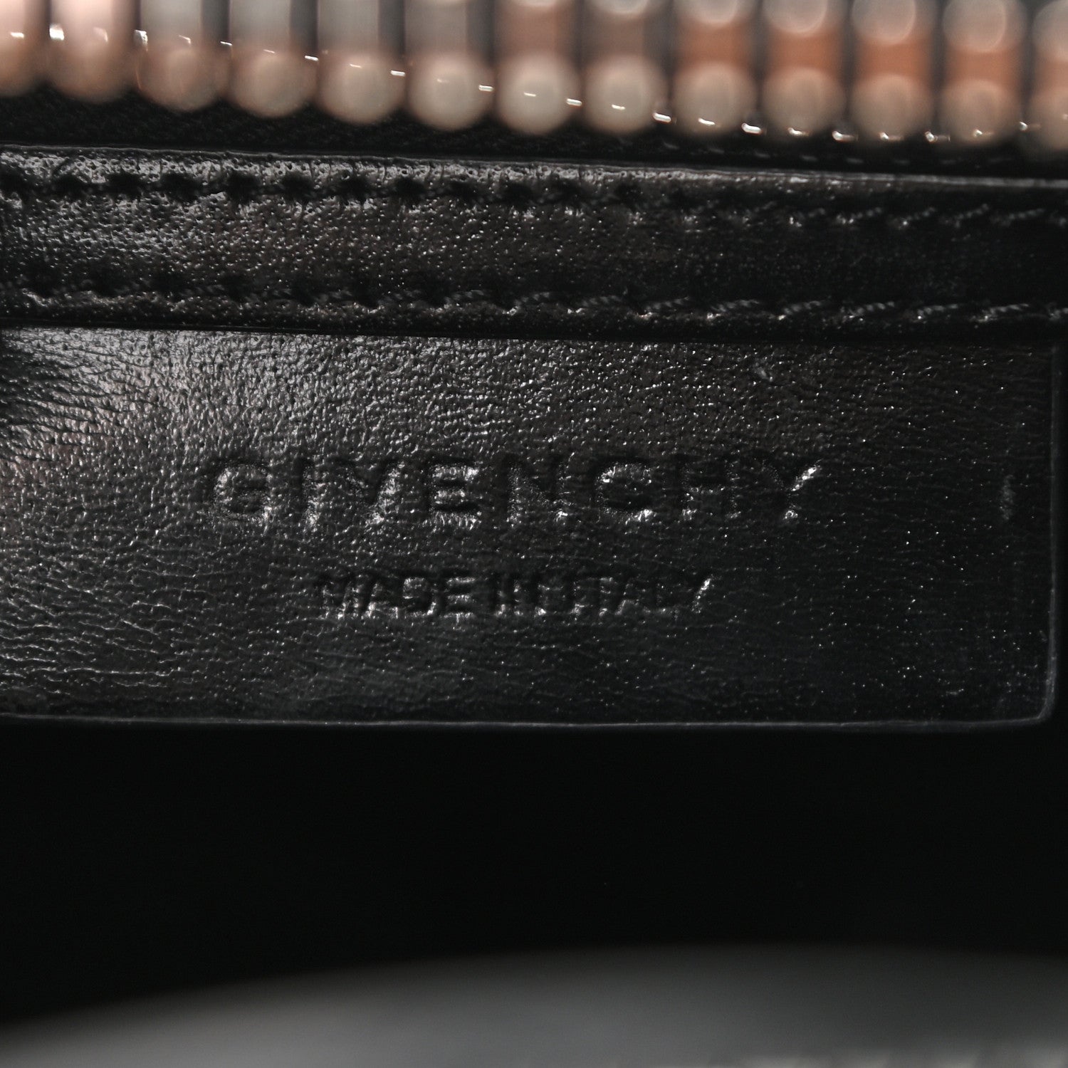 Givenchy Shiny Lord Calfskin Mini Antigona Black 6 of 12